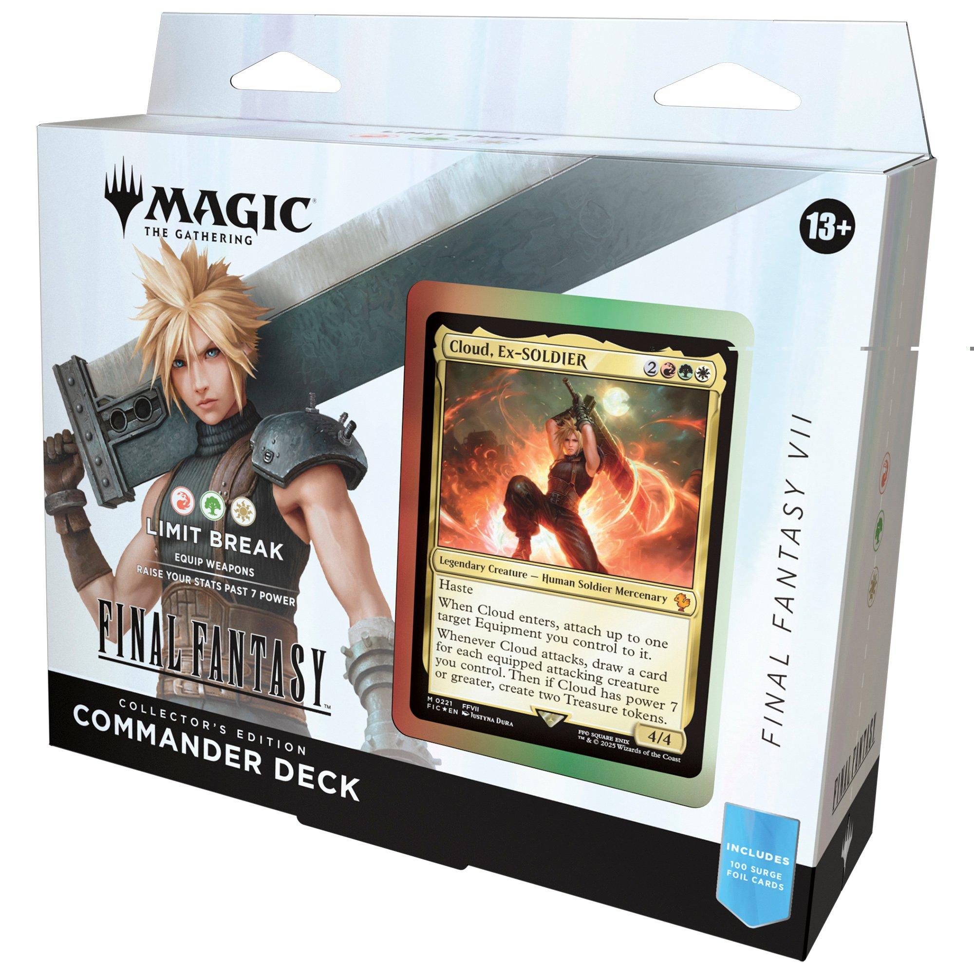 Magic: The Gathering - FINAL FANTASY Limit Break Commander Deck Collector\'s Edition - UK