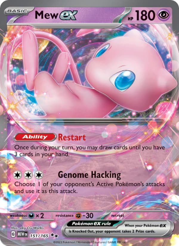 Mew ex 151 Scarlet & Violet 151 EN