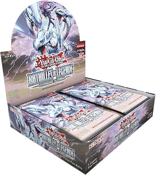 Yu-Gi-Oh! JCC - Display de Pack de Booster Batailles de Légende : Terminal revenge (24 Boosters)