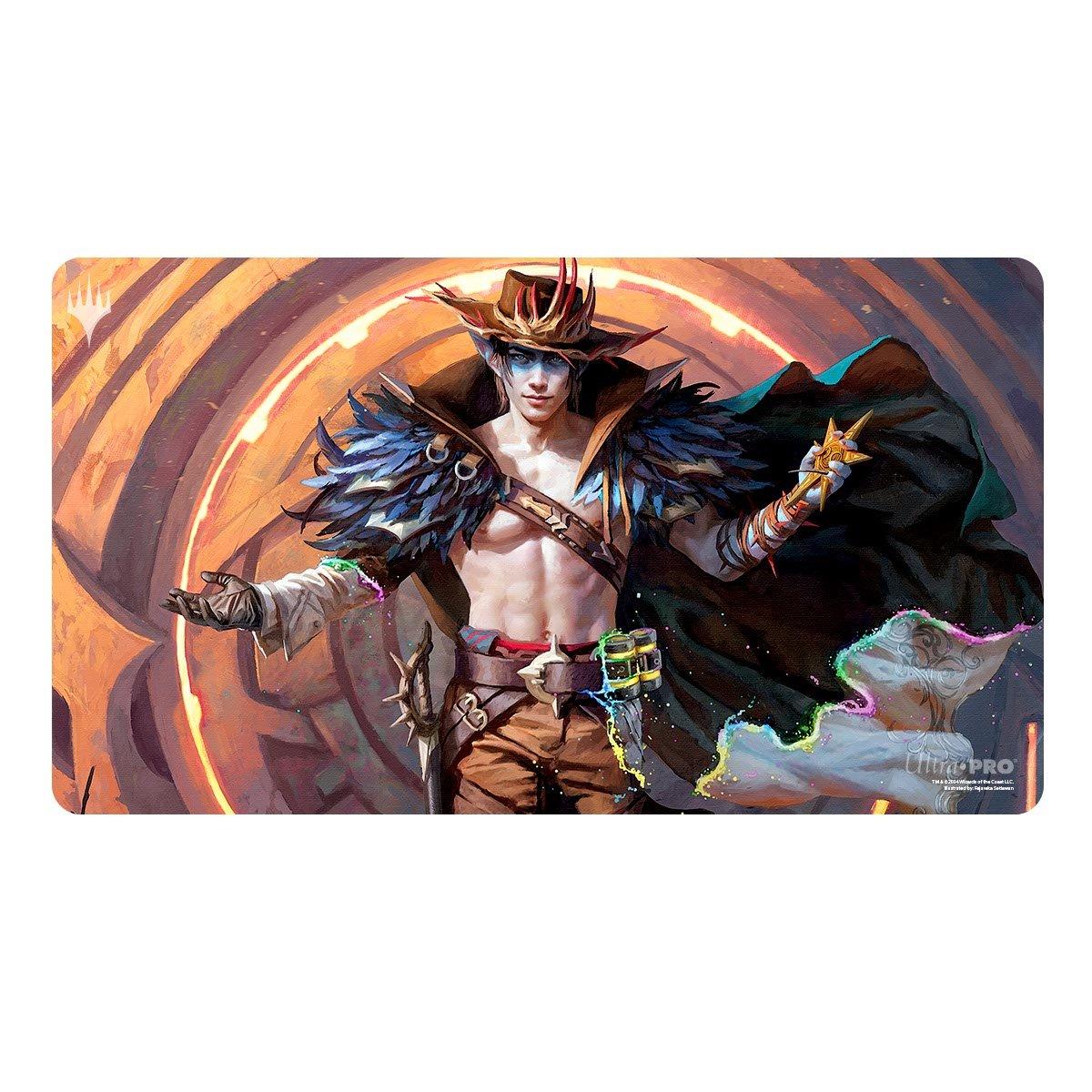 Ultra Pro - Magic - The Gathering - Outlaws of Thunder Junction - Tapis de jeu Oko, le meneur (60 x 34 cm)