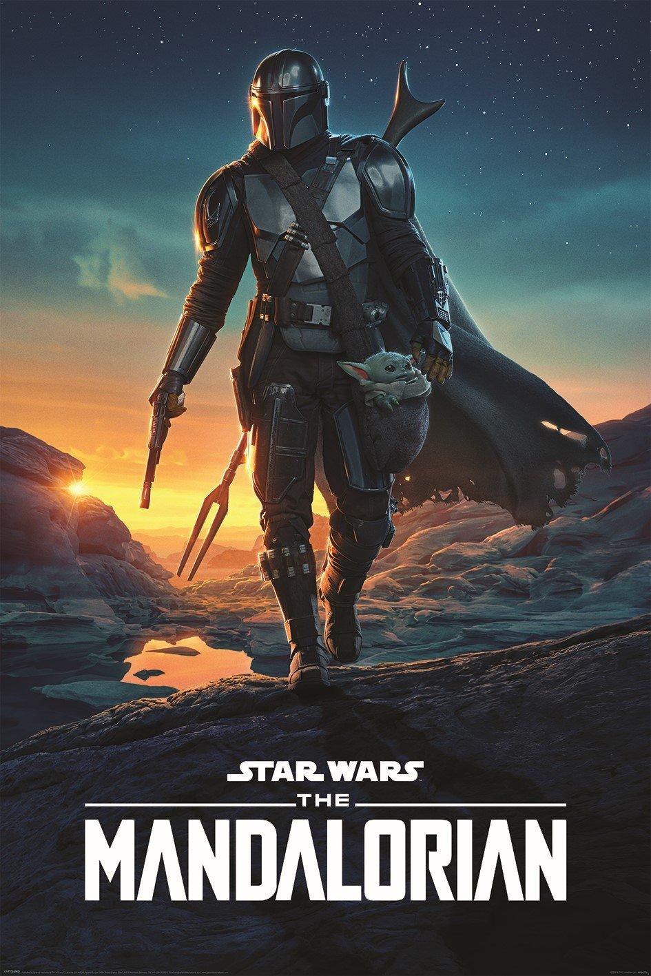 Star Wars: The Mandalorian - Nightfall Maxi Poster