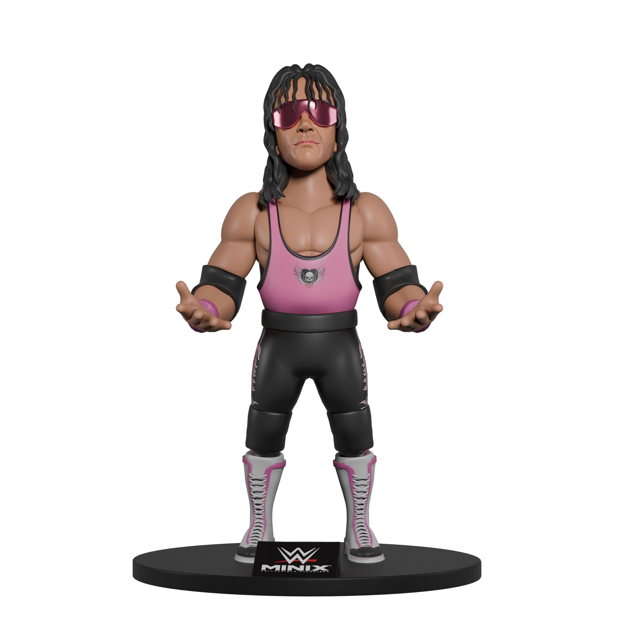 Minix - Sports #124 - WWE - Bret \"The Hitman\" Hart Statue 12cm