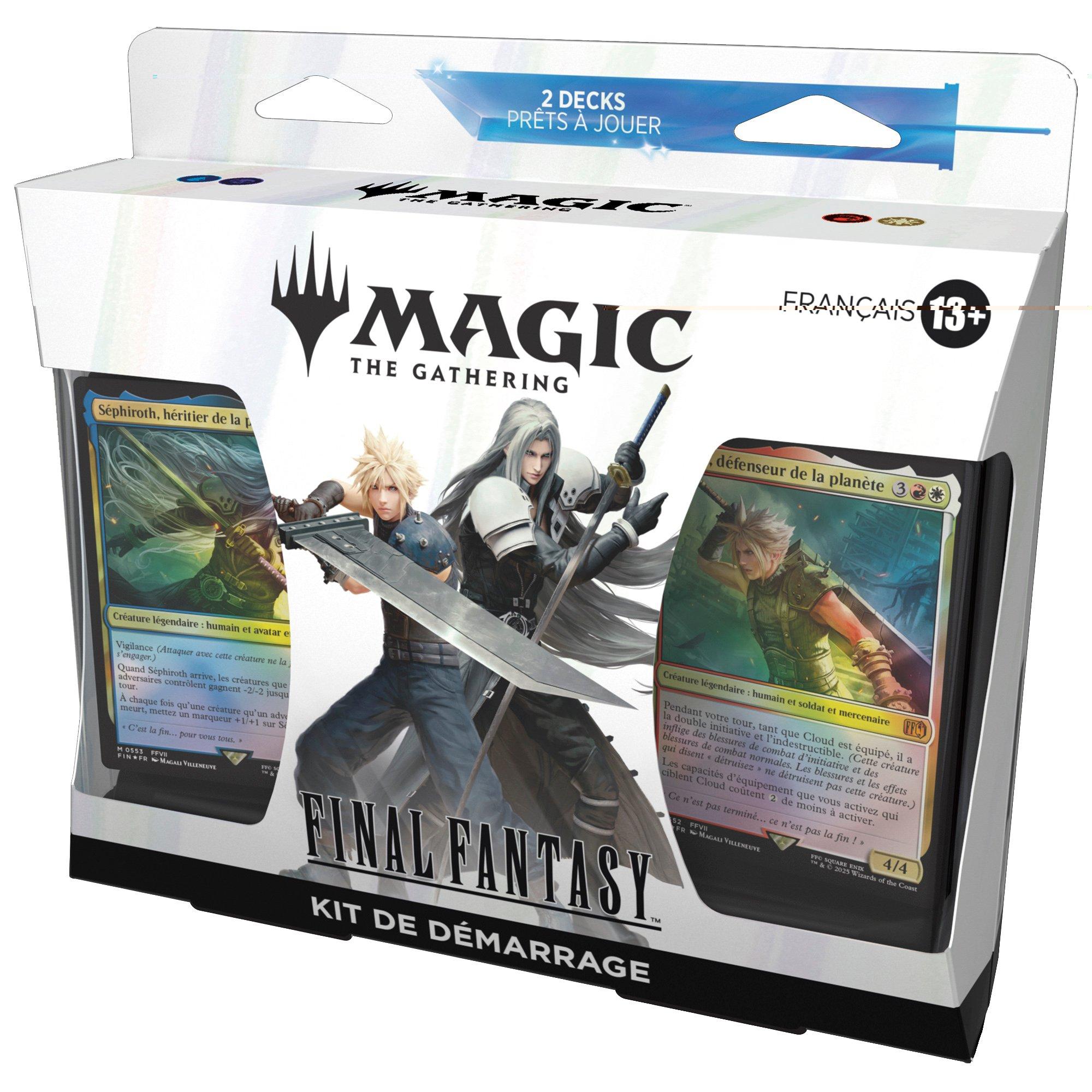 Magic: The Gathering -  Kit de démarrage FINAL FANTASY (2 decks prêts-à-jouer) - FR