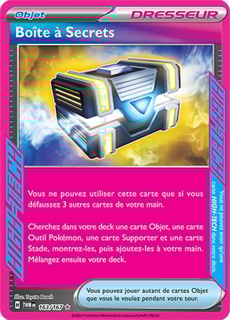 Boîte à Secrets 163 Ecarlate & Violet Mascarade Crépusculaire EV06