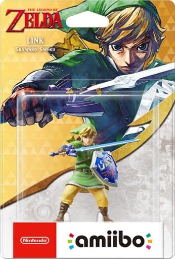 Amiibo Link Skyward Sword The Legend of Zelda Collection