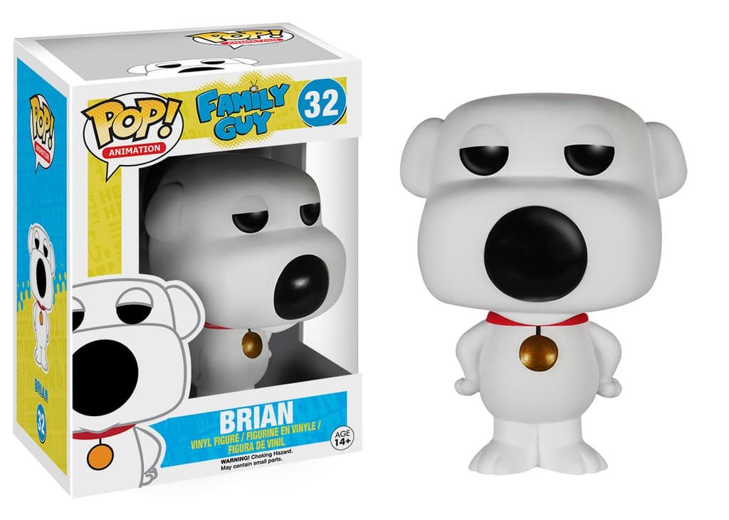 POP! Animation: Family Guy - Brian Vinyl Figure