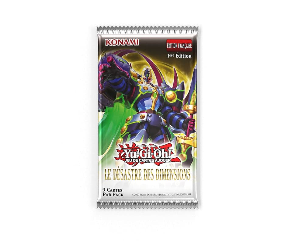 Yu-Gi-Oh! JCC - Pack de Booster Le Désastre des Dimensions - FR