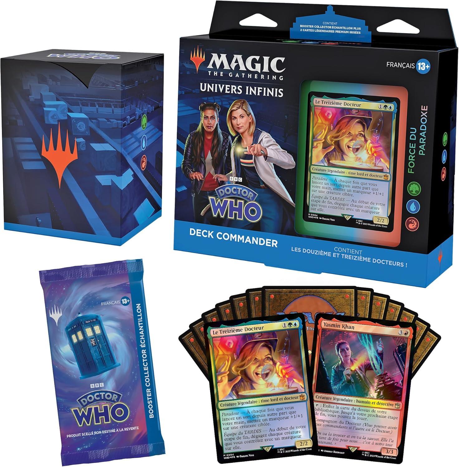 Magic: The Gathering - Deck Commander Doctor Who - Force du Paradoxe - FR