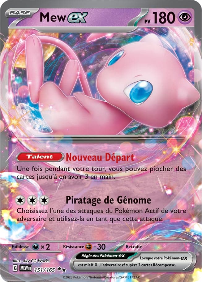 Mew ex 151 Ecarlate & Violet 151 EV035