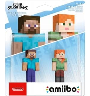 Amiibo Steve et Alex 2 en 1