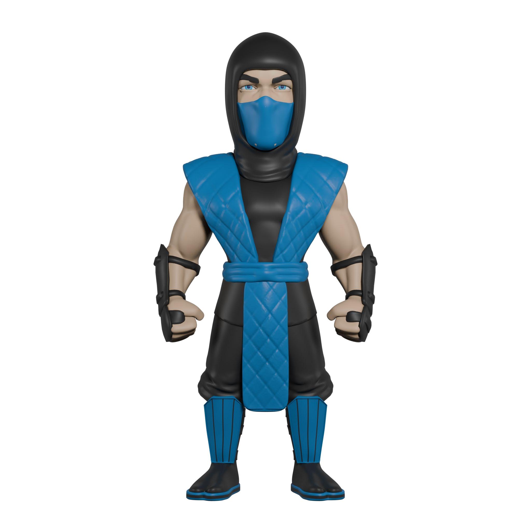Minix - Movies # - Mortal Kombat - Sub-Zero Statue 12cm