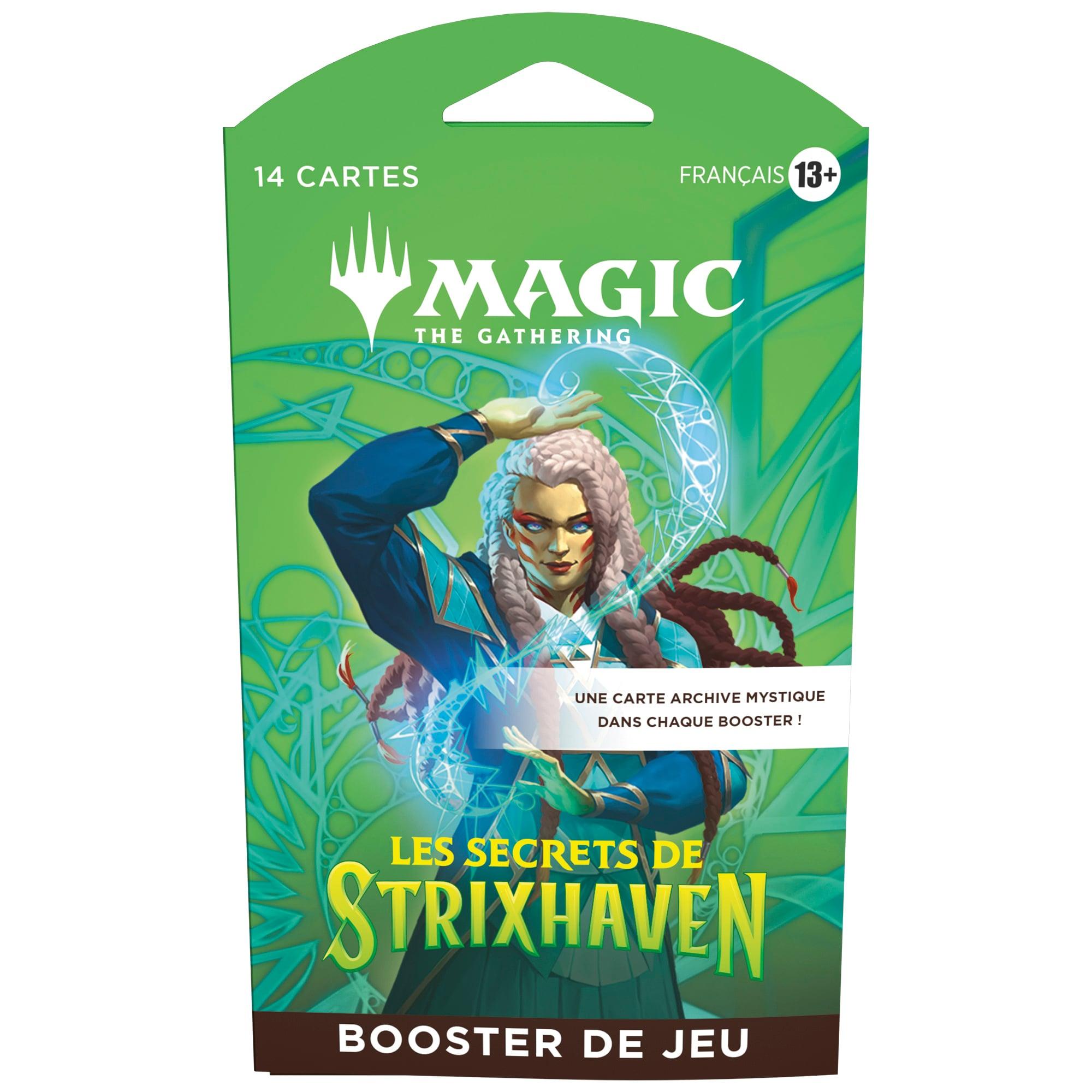 Magic: The Gathering - Booster de jeu Les secrets de Strixhaven (Blister cartonné) - FR