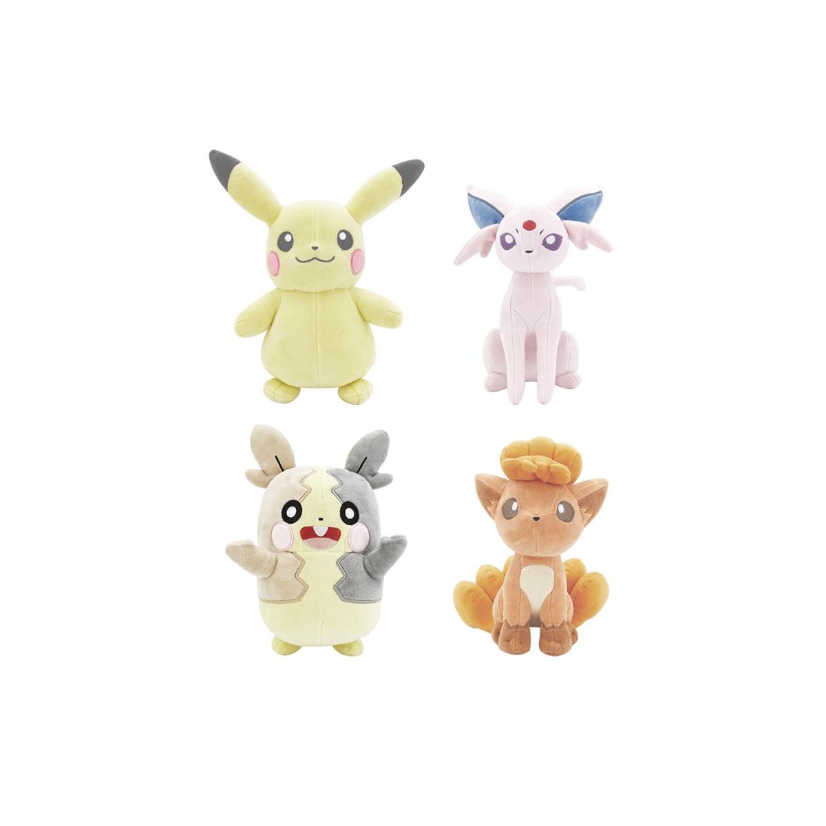 Pokémon - 30e Anniversaire - Assortiment de Peluche Pastel 20cm