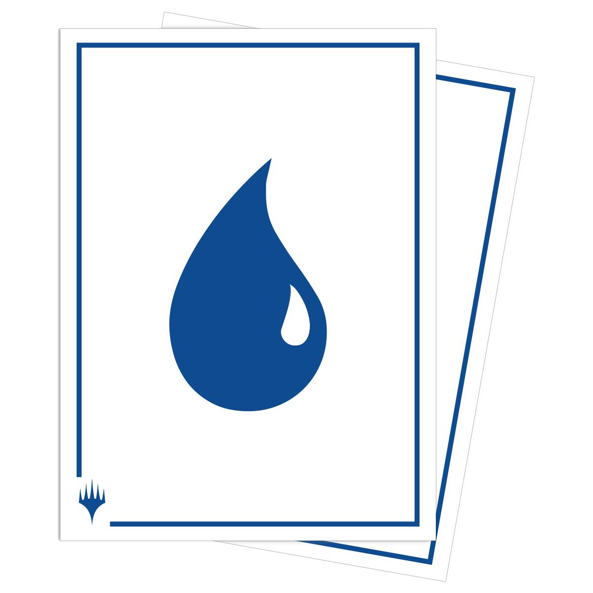 Ultra Pro - Magic - The Gathering - Mana 8 - Sachet de 105 APEX protèges cartes standard - Île (63 x 89 mm)