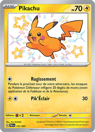 Pikachu 131 Ecarlate & Violet Destinées de Paldea EV045