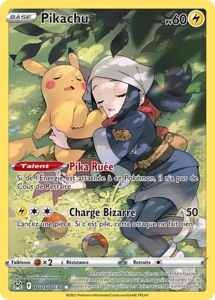 Pikachu TG05 Épée & Bouclier Origine Perdue Galerie de Dresseurs