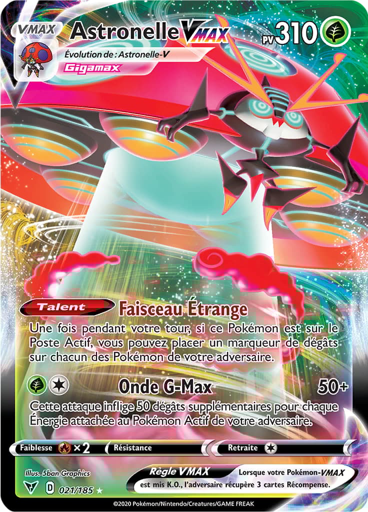 Astronelle VMAX 021 Épée & Bouclier Voltage Éclatant EB04