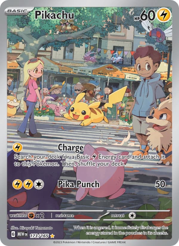 Pikachu 173 Scarlet & Violet 151 EN