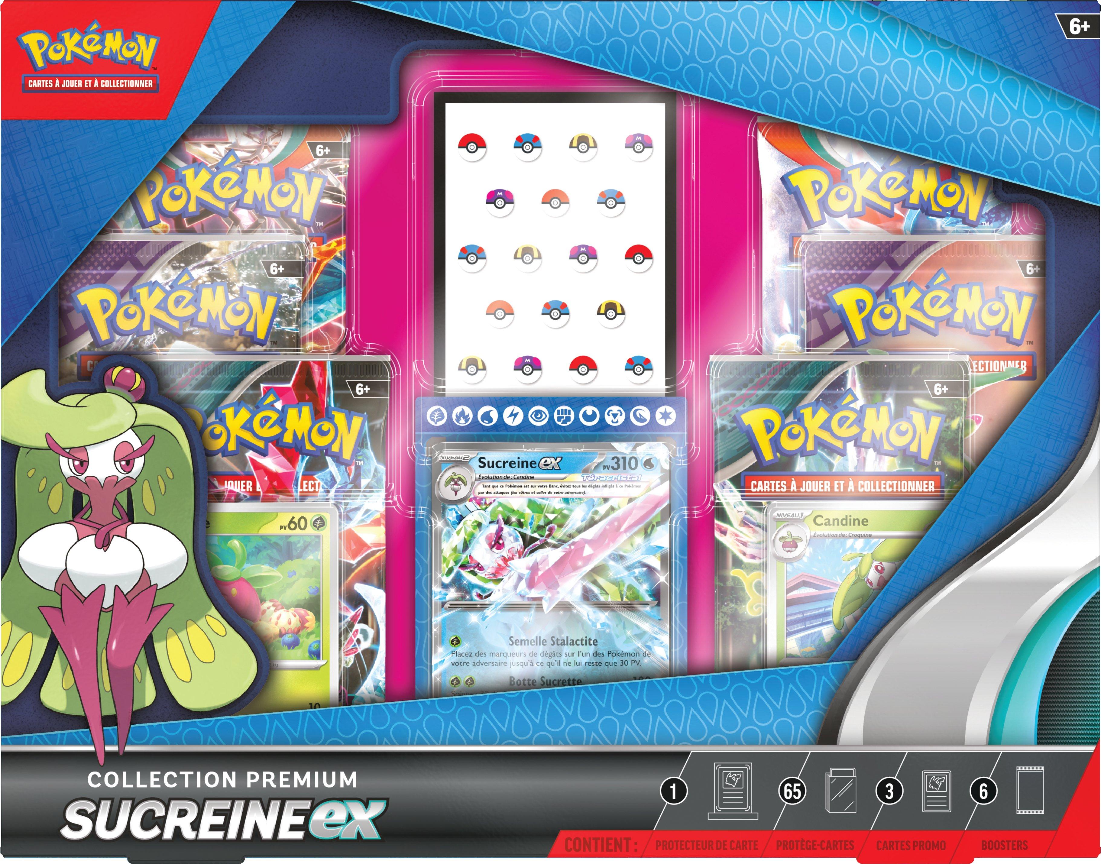 Pokémon JCC - Collection Premium Sucreine-ex - Exclusivité Belgique