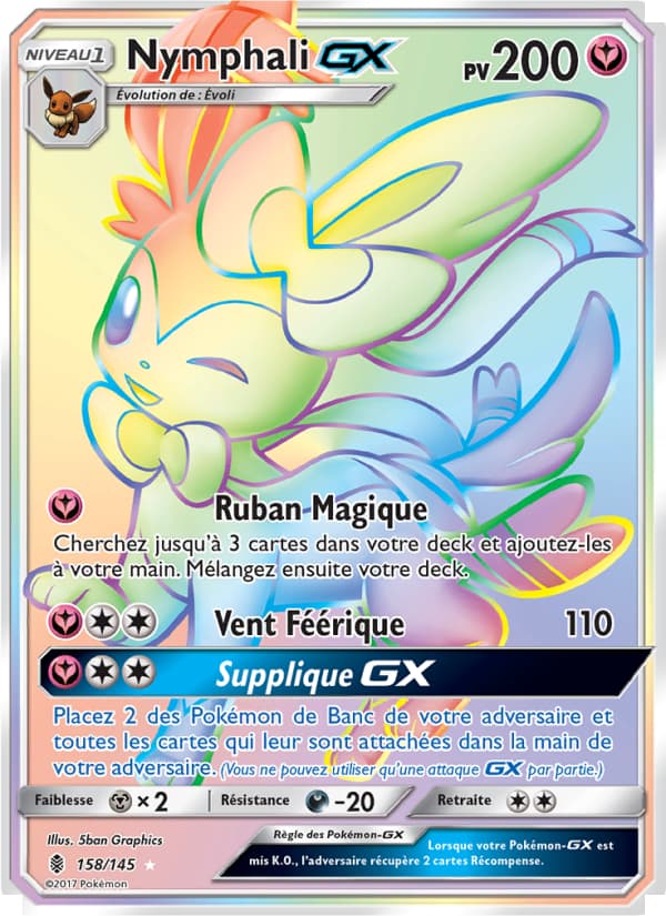 Nymphali GX 158 Soleil et Lune Gardiens Ascendants