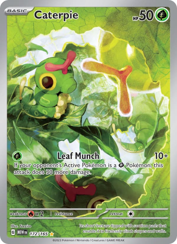 Caterpie 172 Scarlet & Violet 151 EN
