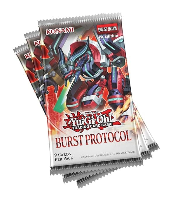 Yu-Gi-Oh! JCC - Pack de 3 Boosters Burst Protocol (Blister cartonné) - FR