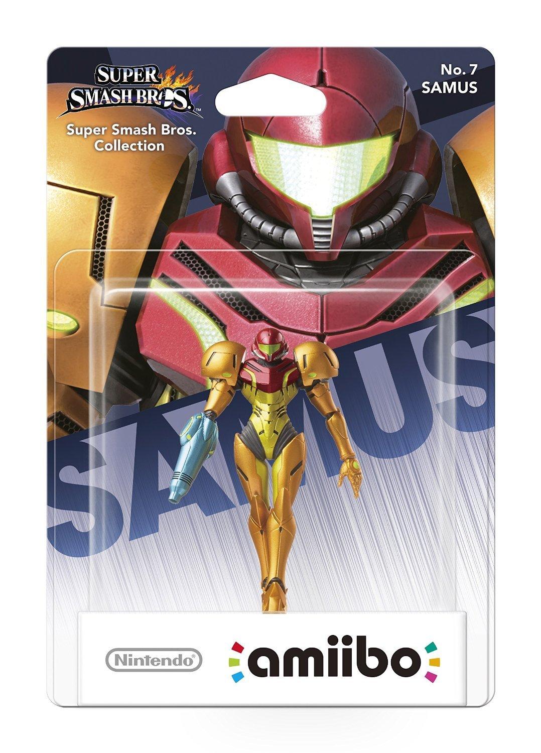 Amiibo n°7 Samus Super Smash Bros. Collection
