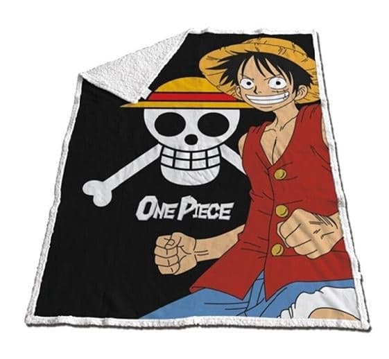 One Piece - Plaid Sherpa Monkey D. Luffy 120x150cm
