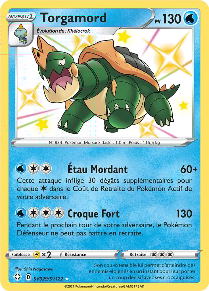 Torgamord SV029 Épée & Bouclier Destinées Radieuses EB045