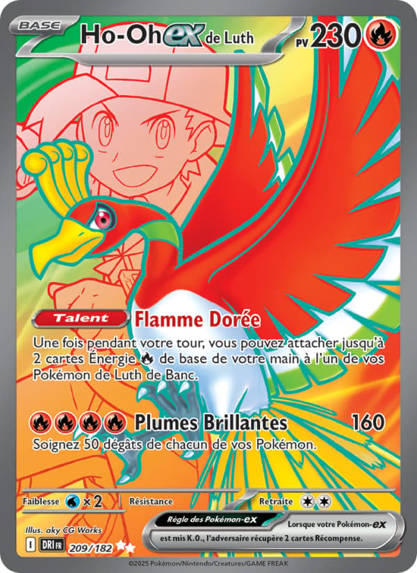 Ho-Oh-ex de Luth 209 Ecarlate & Violet Rivalités Destinées EV10