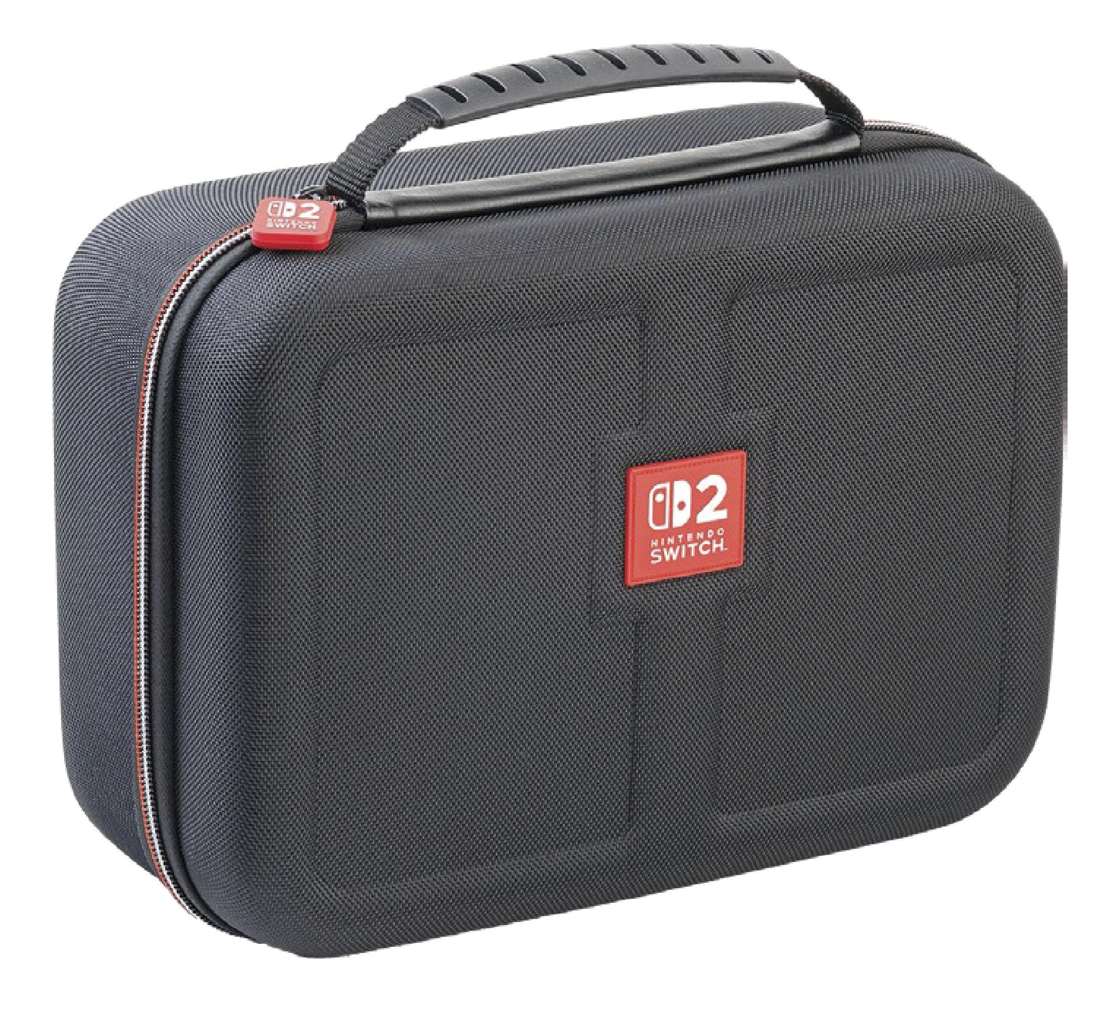 Malette de transport de console de luxe Game Traveler noire pour Nintendo Switch 2, Switch et Switch OLED