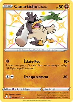 Canarticho de Galar SV063 Épée & Bouclier Destinées Radieuses EB045