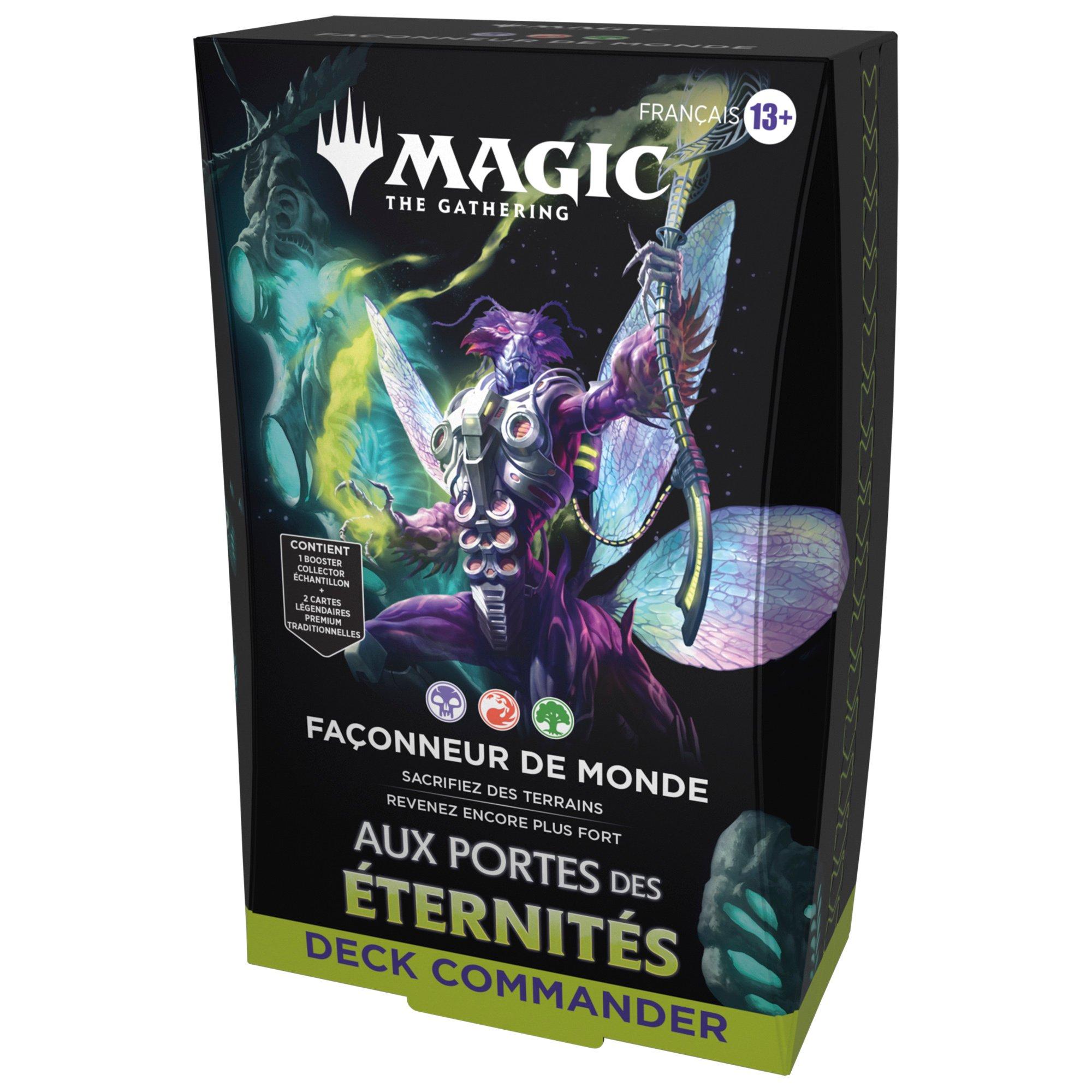 Magic: The Gathering - Deck Commander Aux Portes des Éternités - Façonneur de Monde - FR
