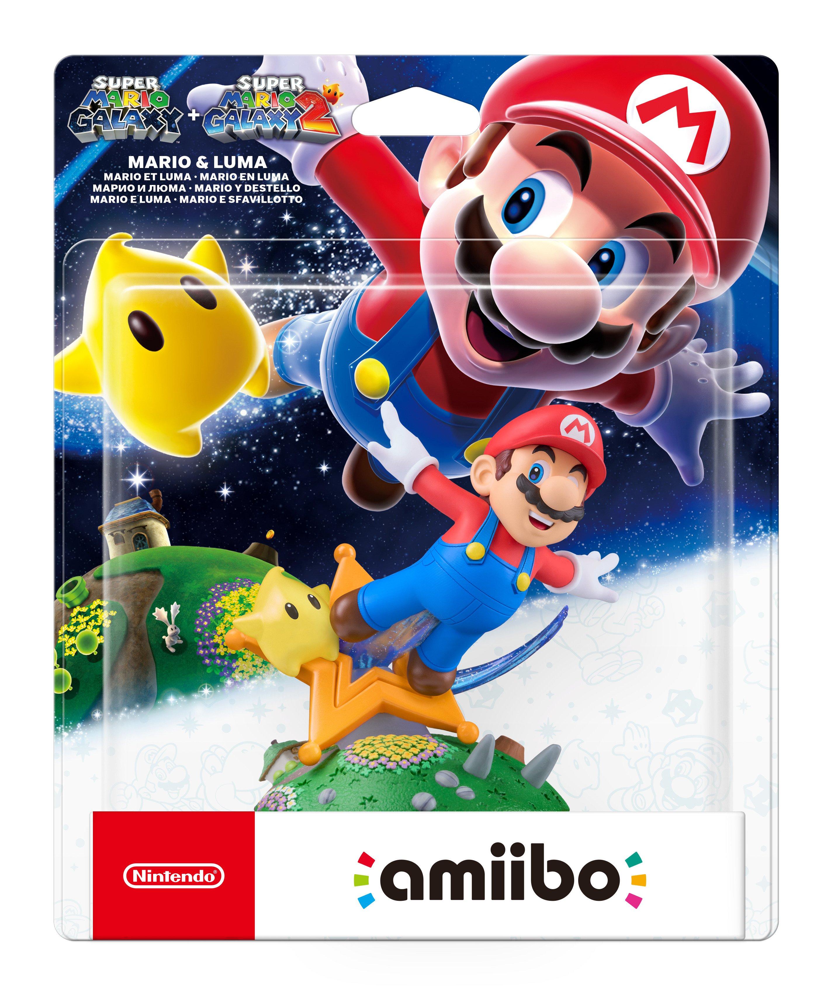 Amiibo Mario et Luma - Super Mario Galaxy Collection