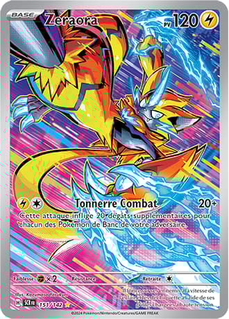 Zeraora 151 Ecarlate & Violet Couronne Stellaire EV07