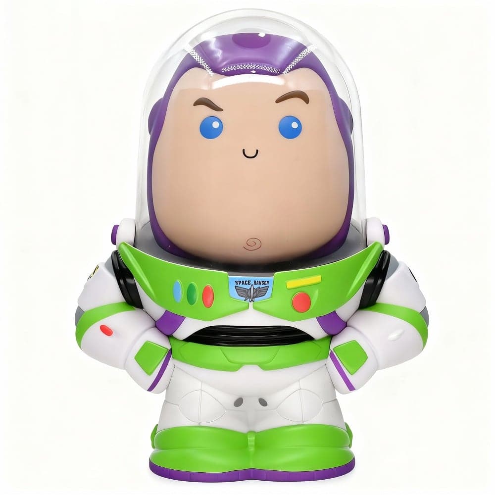 Disney - Toy Story - Tirelire Buzz l\'Éclair (Flocked) 20cm