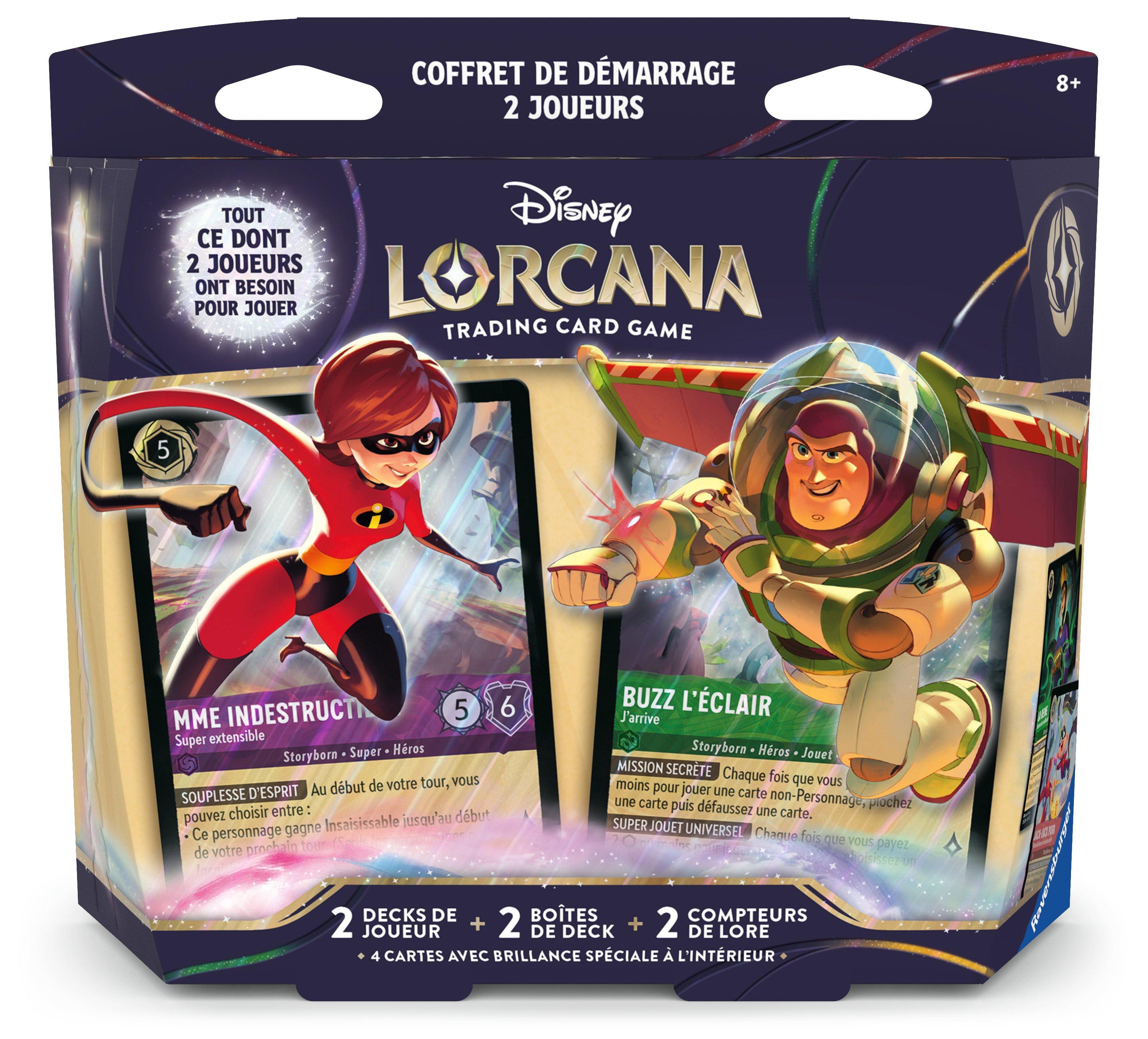 Disney Lorcana JCC : Coffret de démarrage 2 joueurs - FR