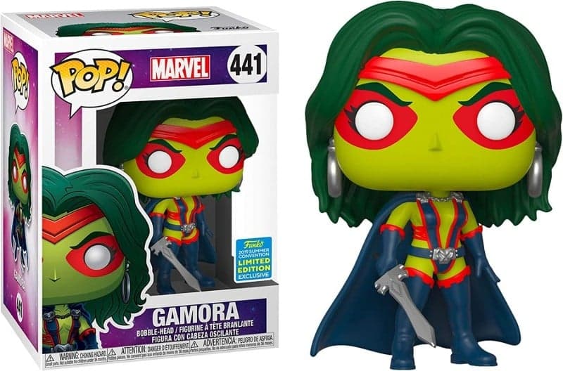 Funko Pop! Marvel: The Guardians of the Galaxy - Gamora (Summer Convention SDCC 2019 Exclusive Limited Edition)