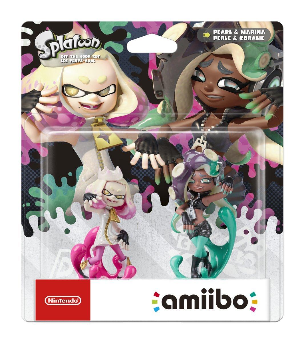 Amiibo Pearl & Marina Off the Hook Set Splatoon 2 Collection