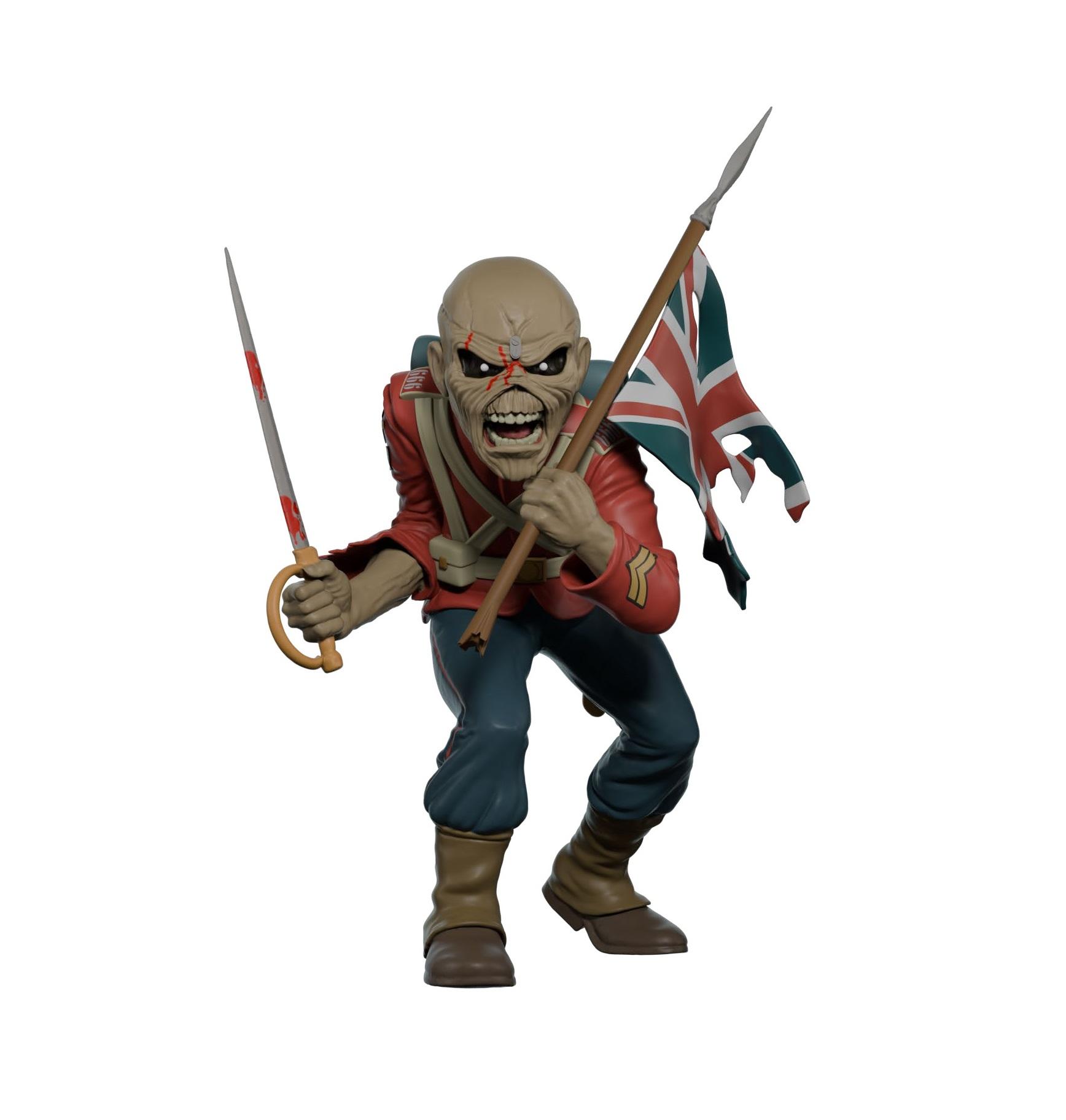 Minix - Music # - Iron Maiden - Eddie the Head \"The Trooper\" Statue 12cm
