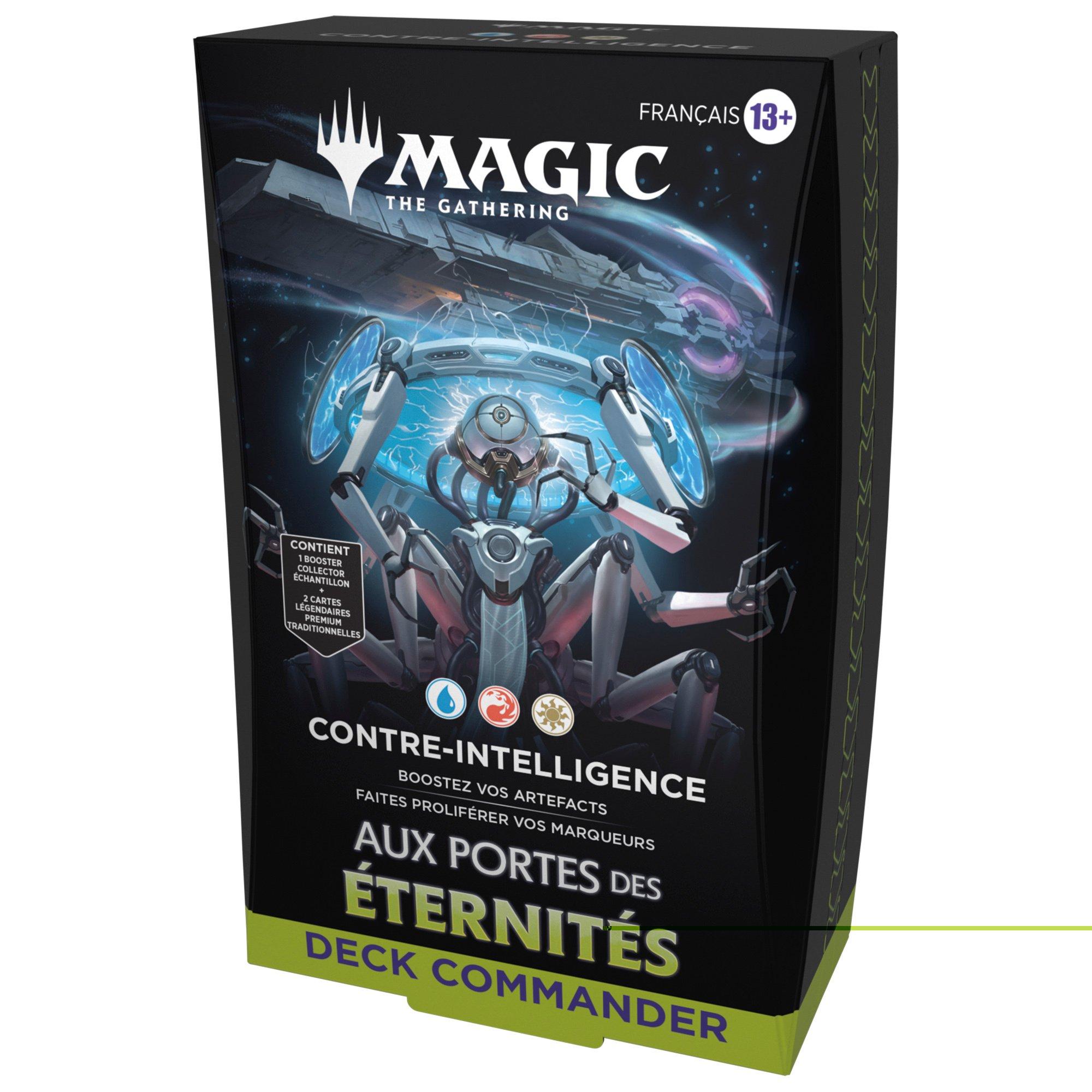 Magic: The Gathering - Deck Commander Aux Portes des Éternités - Contre-Intelligence - FR