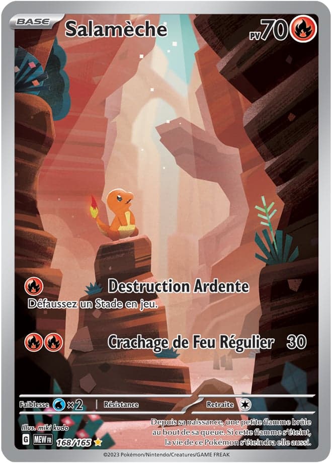 Salamèche 168 Ecarlate & Violet 151 EV035