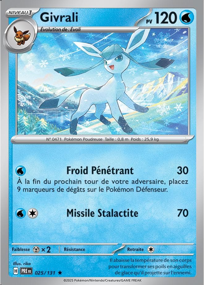 Givrali 025 Ecarlate & Violet Evolutions Prismatiques EV085