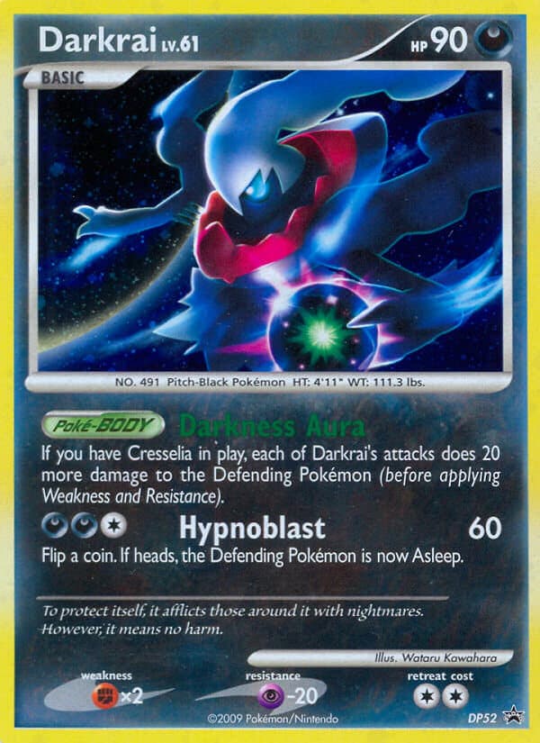 Darkrai DP52 Diamond & Pearl DP Black Star Promos EN