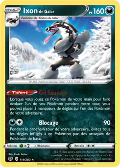 Ixon de Galar 119 Épée & Bouclier EB01
