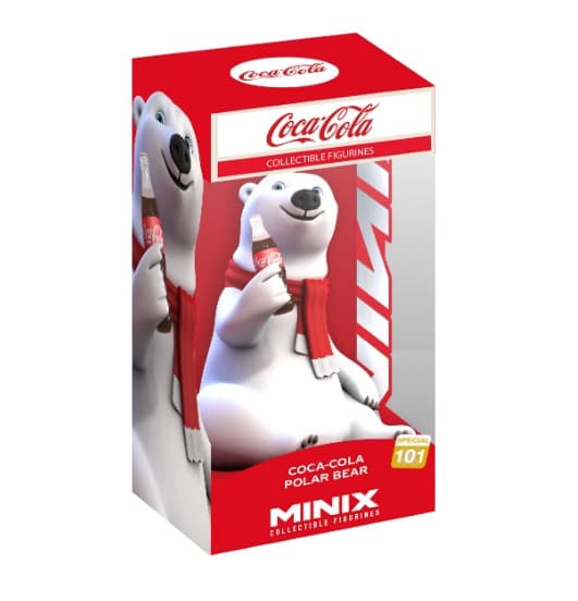 Minix - Special Character #102 - Coca-Cola - Ours Polaire (S5) Statue 12cm