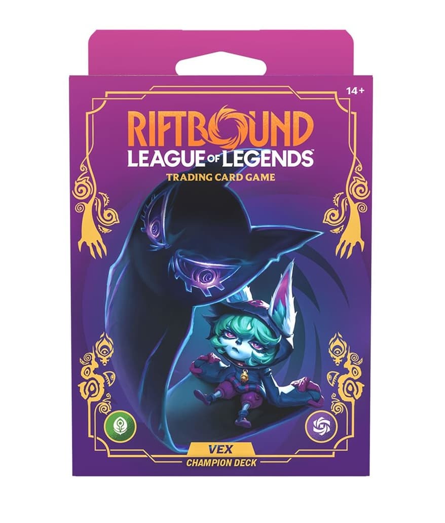 Riftbound: League of Legends TCG - Set Three: Unleashed Vex Champion Deck - UK