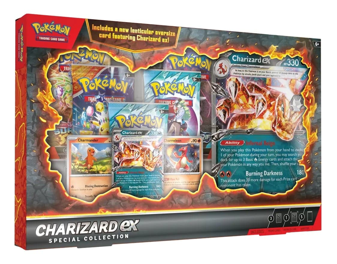 Pokémon TCG: Charizard ex Special Collection - UK