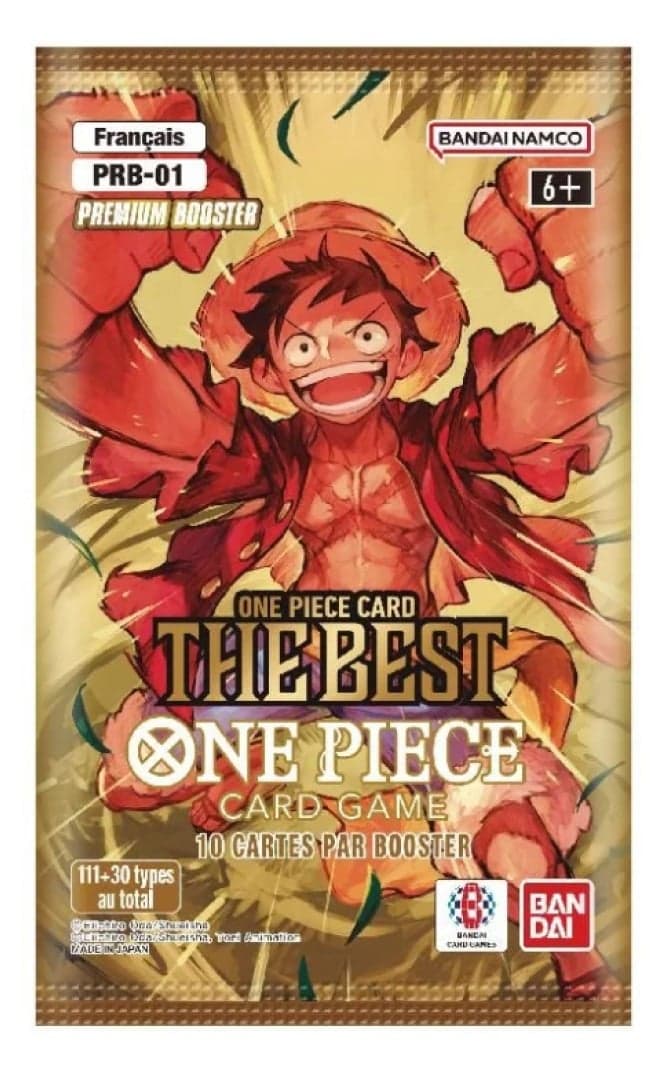 One Piece Card Game - Pack de Booster Premium Blister PRB-01 Les Nouveaux Empereurs (1 Booster aléatoire) - FR