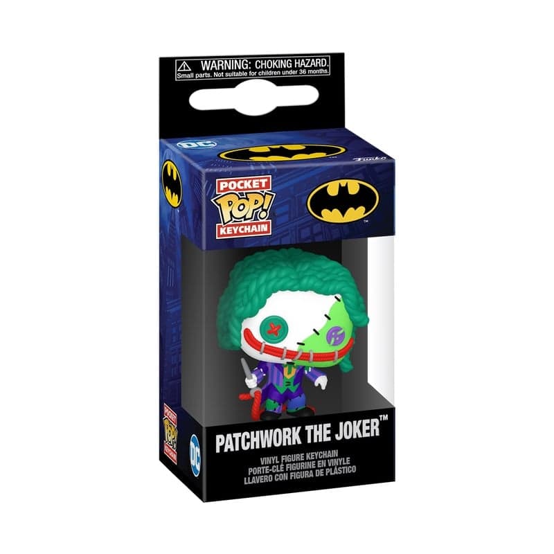 Funko Pocket Pop! Keychain: DC Patchwork - The Joker